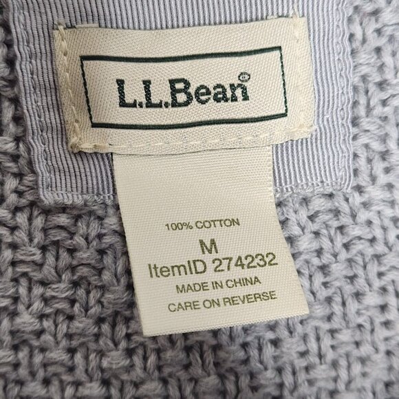 L.L. Bean Woman's Button-down Sweater Size Medium - Picture 6 of 6